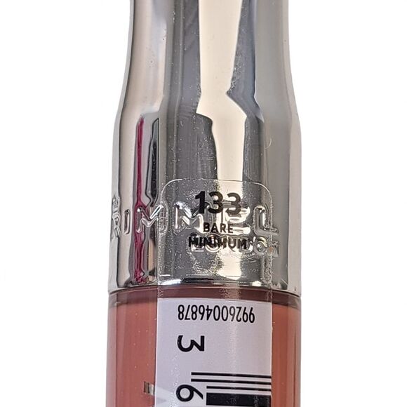 NWT Rimmel Stay Glossy Lipgloss Grind Time & Bare Minimum Bundle of 2 - Picture 5 of 9